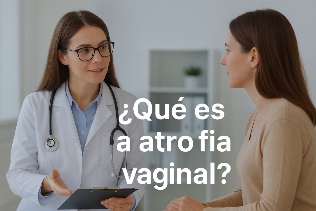 Qué es la atrofia vaginal